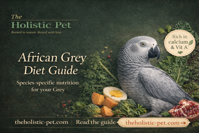 African Grey Diet Guide: Species-Specific Nutrition