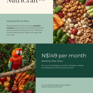 Parrot NutriCraft – Multiple Parrot Plan