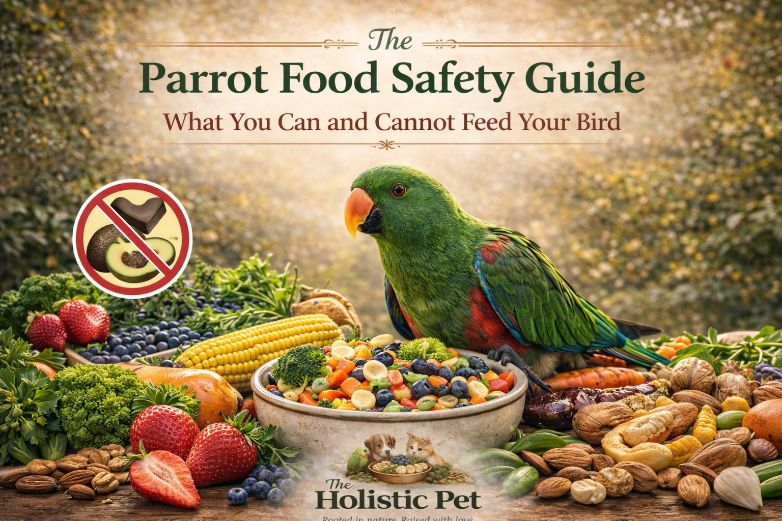 The Parrot Food Safety Guide: What You Can and Cannot Feed Your Bird