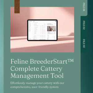 cat breeder management tool Feline BreederStart The Holistic Pet Namibia